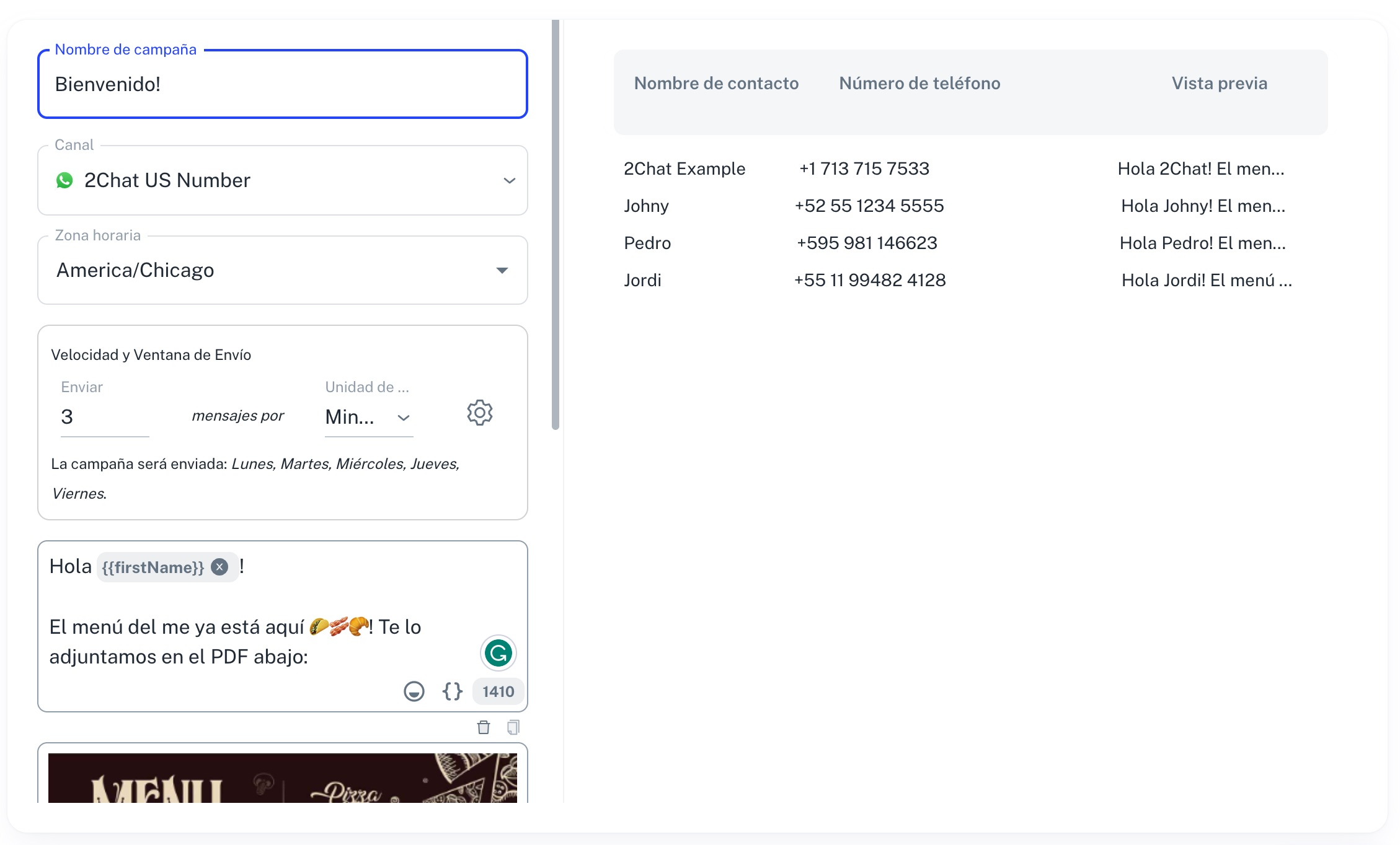 2Chat feature
